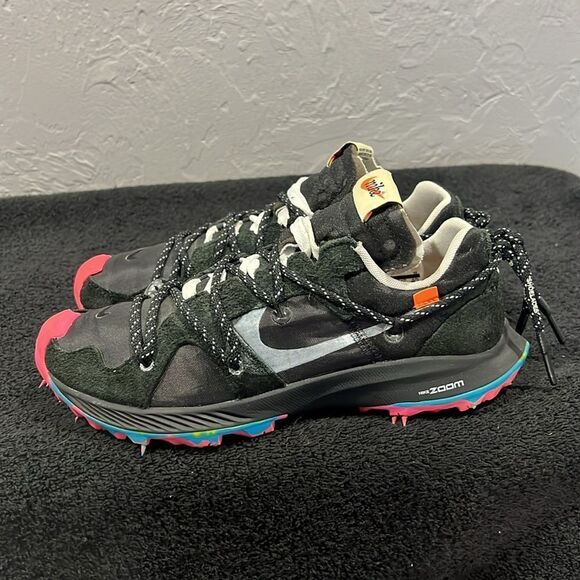 🔥 NIKE Air Zoom Terra Kiger 5 x OFF-WHITE Athlete in Progress Women Sz 8.5 - EU - Picture 6 of 15